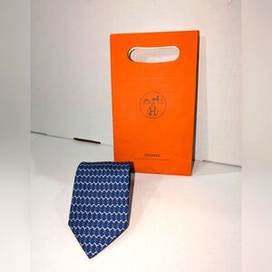 Hermes Silk Tie